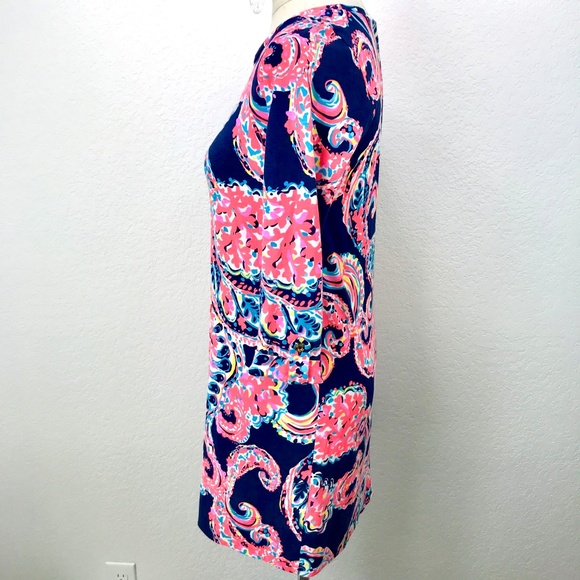 Lilly Pultizer Linden Navy Halibut Dress - Picture 4 of 8